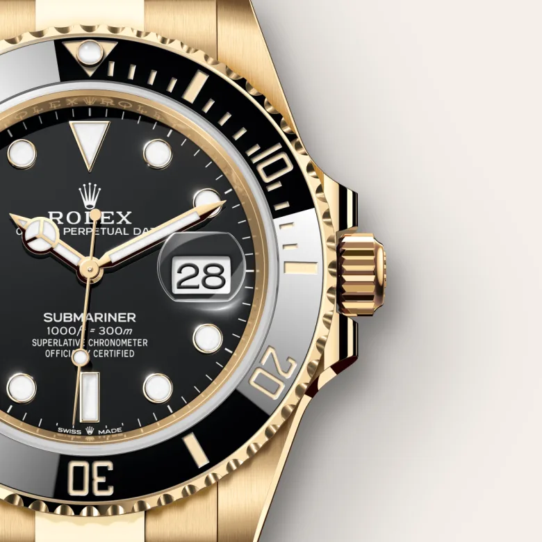 Rolex Submariner Date Oyster, 41mm,yellow gold