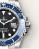 Rolex Submariner Date Oyster, 41 mm,white blue