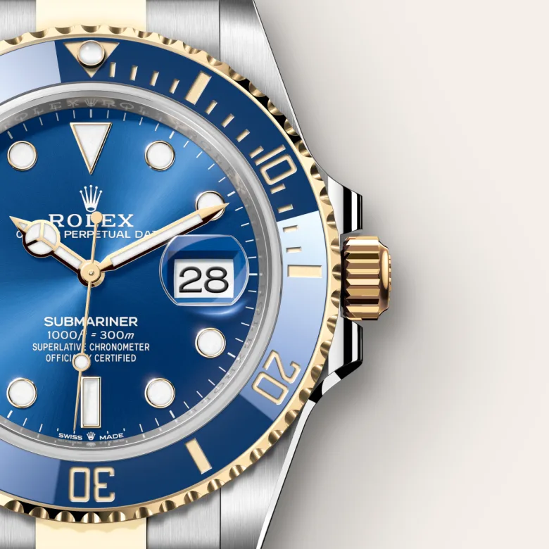Rolex Submariner Date Oyster, 41 mm, Oystersteel and yellow gold Rolex Submariner Date Oyster, 41 mm, Oystersteel and yellow gold