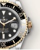 Rolex Sea-Dweller Oyster, 43 mm, Oystersteel and yellow gold