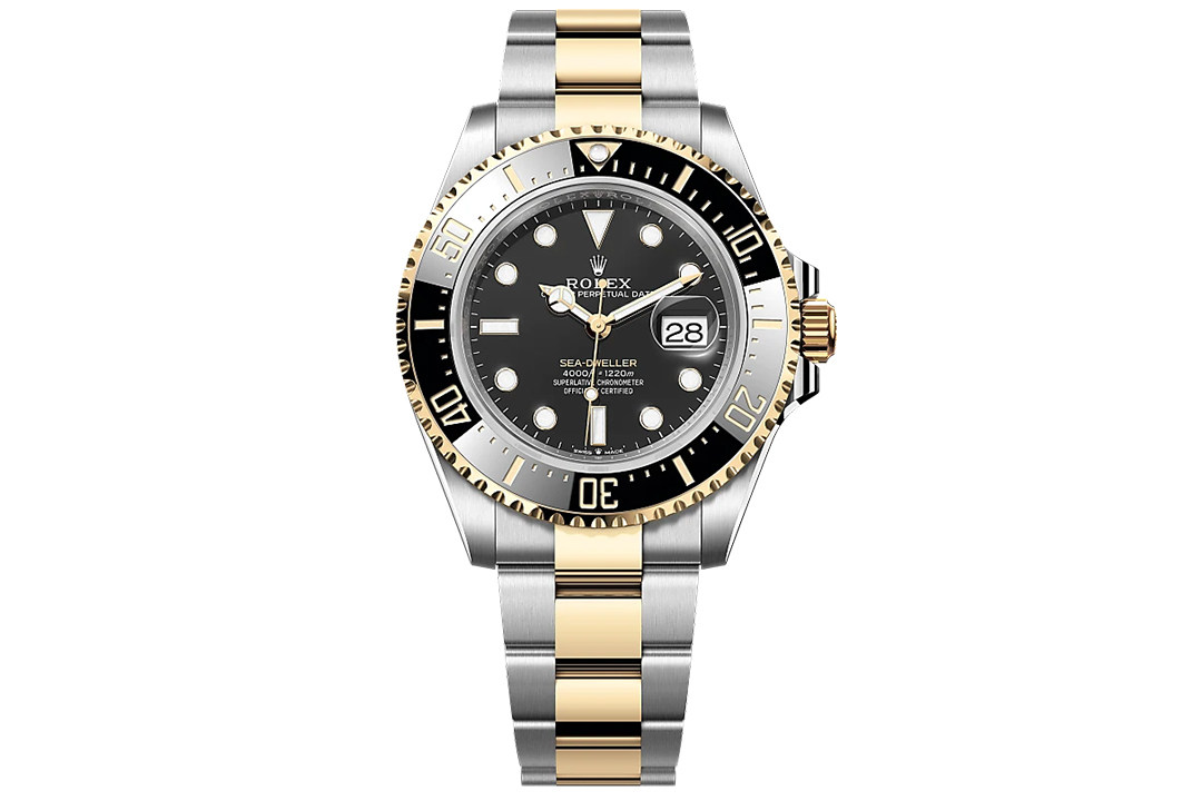 Rolex Sea-Dweller Oyster, 43 mm, Oystersteel and yellow gold