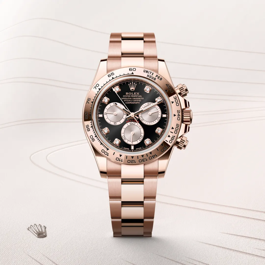 Rolex Cosmograph Daytona 40 mm, Everose gold, Oyster