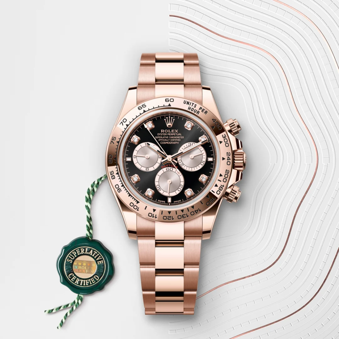 Rolex Cosmograph Daytona 40 mm, Everose gold, Oyster Rolex Cosmograph Daytona 40 mm, Everose gold, Oyster