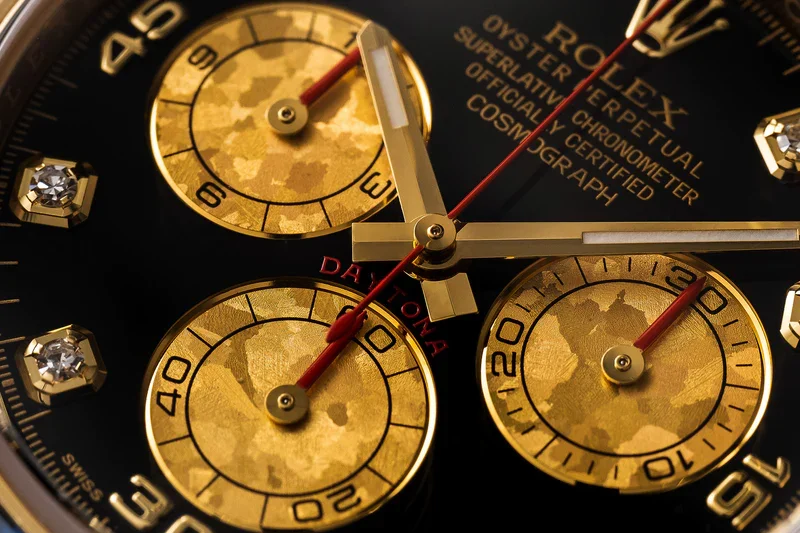 Rolex Yellow Gold Dyatona Rainbow Watch Rolex Yellow Gold Dyatona Rainbow Watch