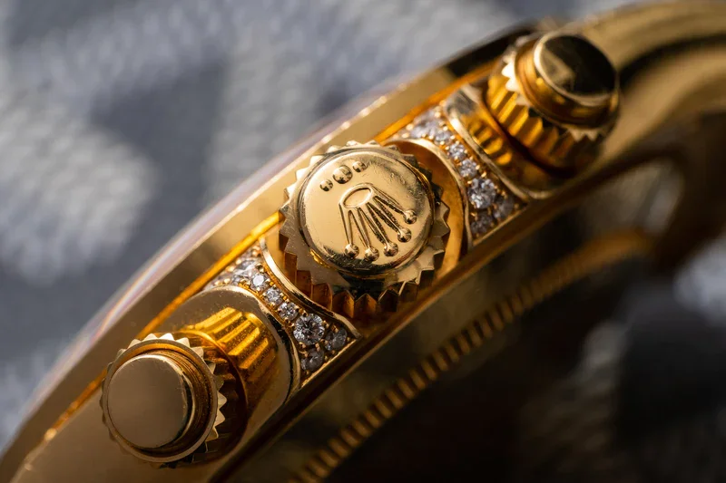 Rolex Yellow Gold Dyatona Rainbow Watch Rolex Yellow Gold Dyatona Rainbow Watch