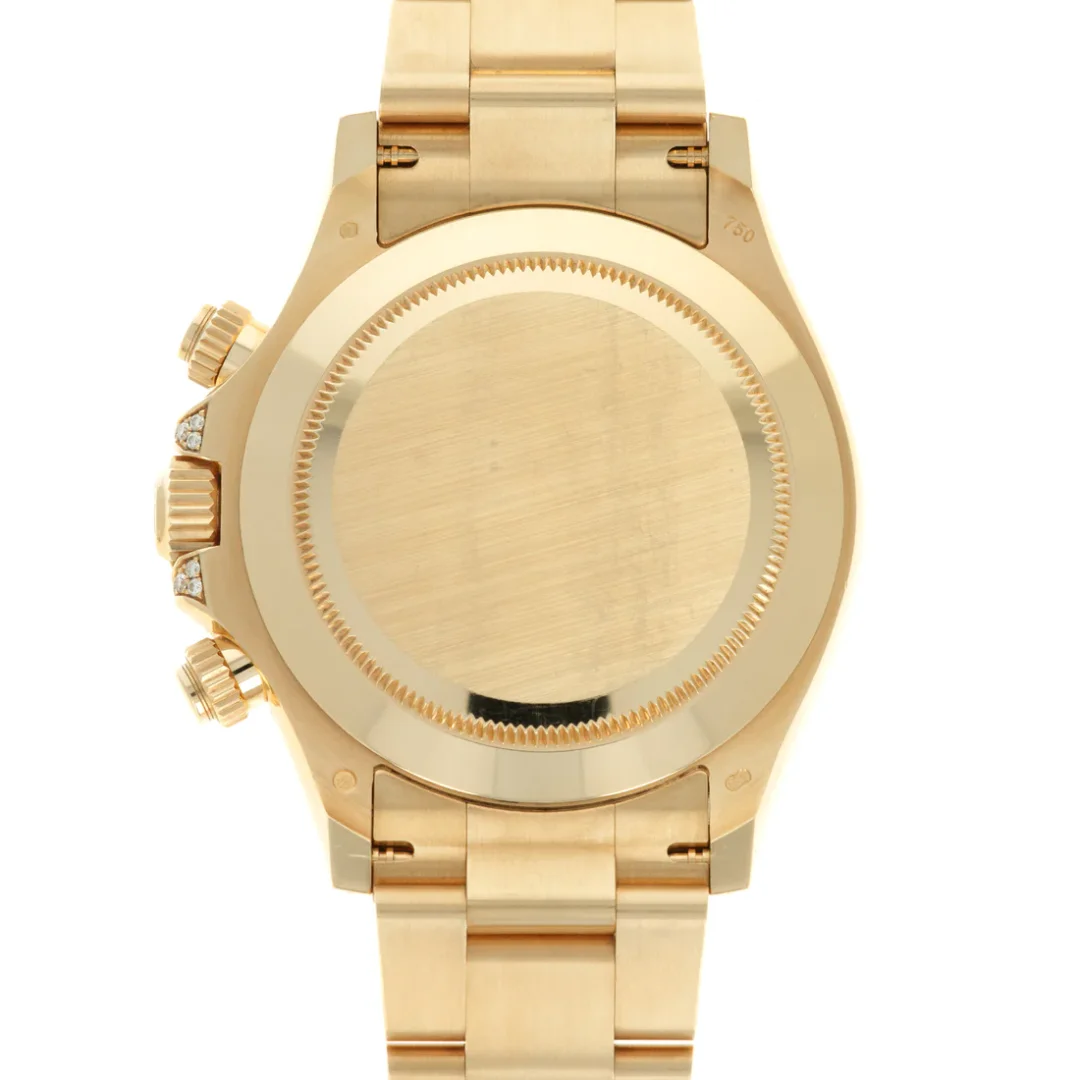 Rolex Yellow Gold Dyatona Rainbow Watch Rolex Yellow Gold Dyatona Rainbow Watch