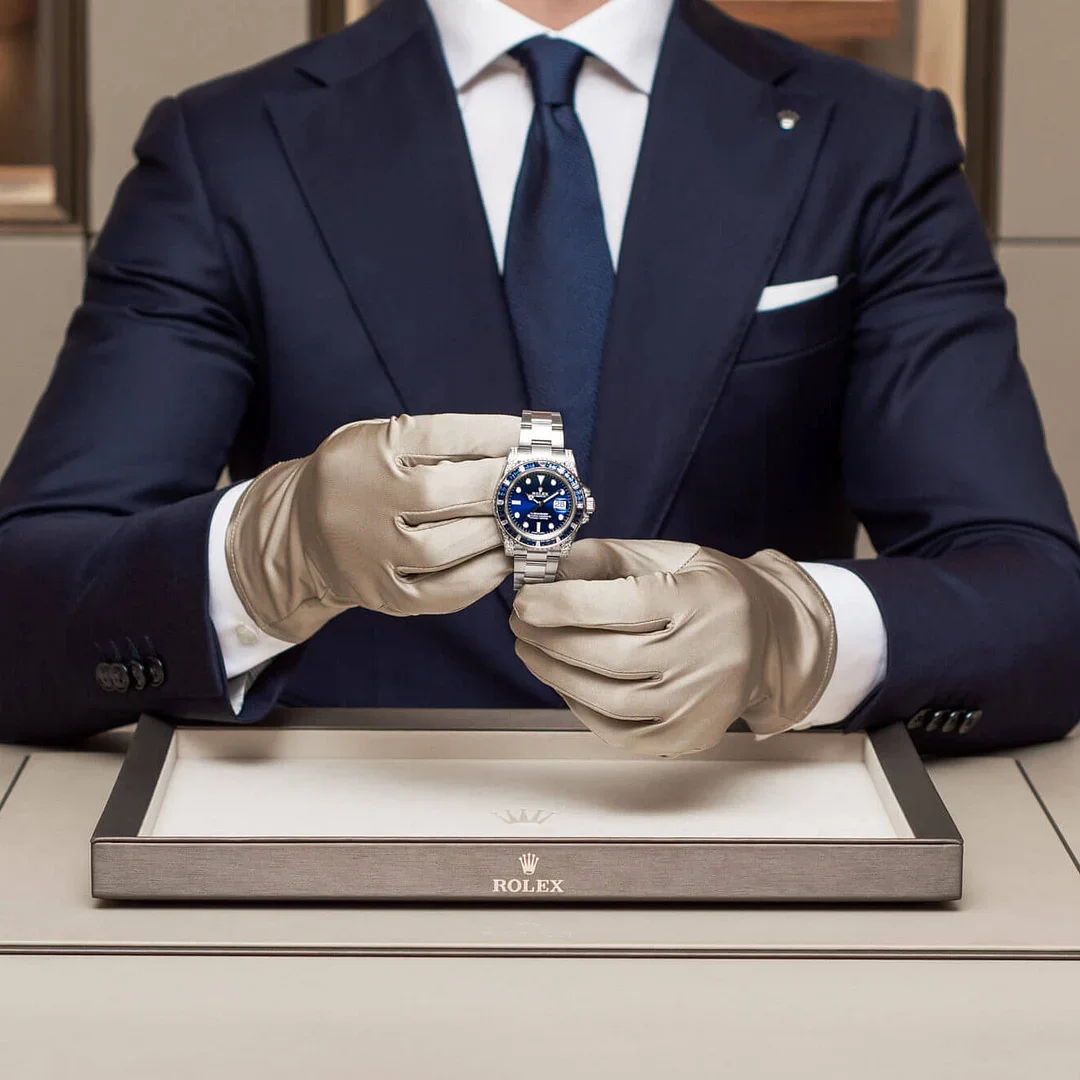 Rolex Submariner Date 116659 SABR 18K White Gold Diamonds Sapphires UNWORN Rolex Submariner Date 116659 SABR 18K White Gold Diamonds Sapphires UNWORN
