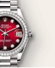 Rolex Datejust 31,31 mm, Oyster, white gold and diamonds